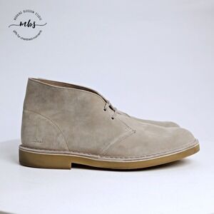 Clarks Desert Boot Classic Heritage Minimalist Chukka Boots Sand Men 13